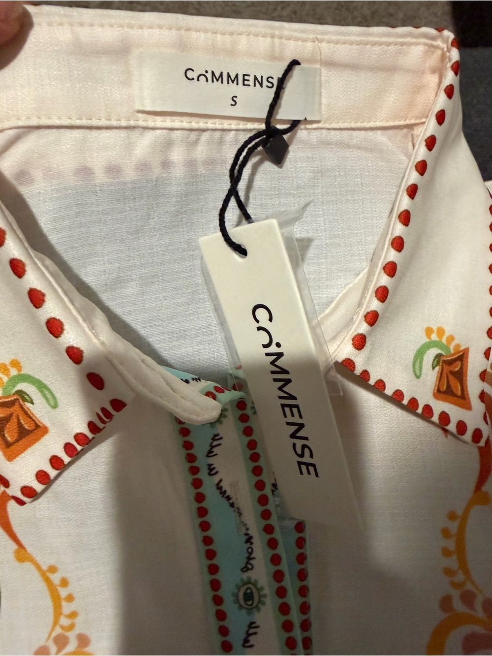 COMMENSE!! Polo Print Half Sleeve Shorts Set - Picture 11 of 12
